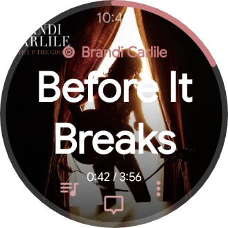 Classic face, Before It Breaks by Brandi Carlile