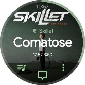 Classic face, Comatose by Skillet