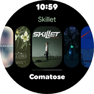 Ribbon face, Comatose by Skillet