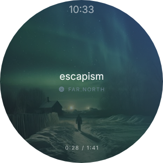 Studio face, escapism by far.north