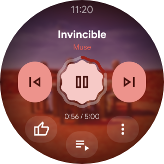 Expressive face, Invincible by Muse