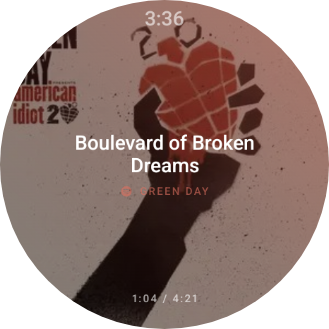Studio face, Boulevard of Broken Dreams by Green Day