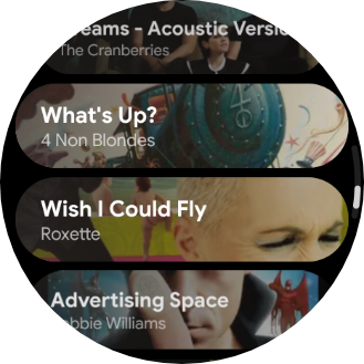 Queue: full cover-photo rows