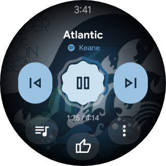 Expressive face, Atlantic by Keane