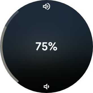 Volume overlay